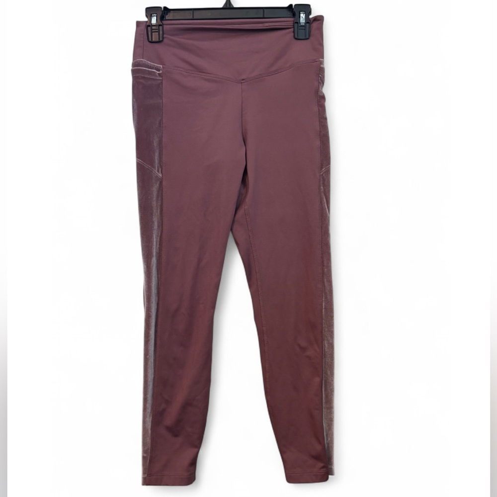 VS PINK Muave velvet Leggings